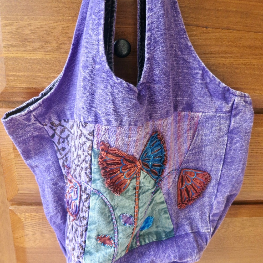 Earth Diva Boho Chic Tote - Made in Nepal